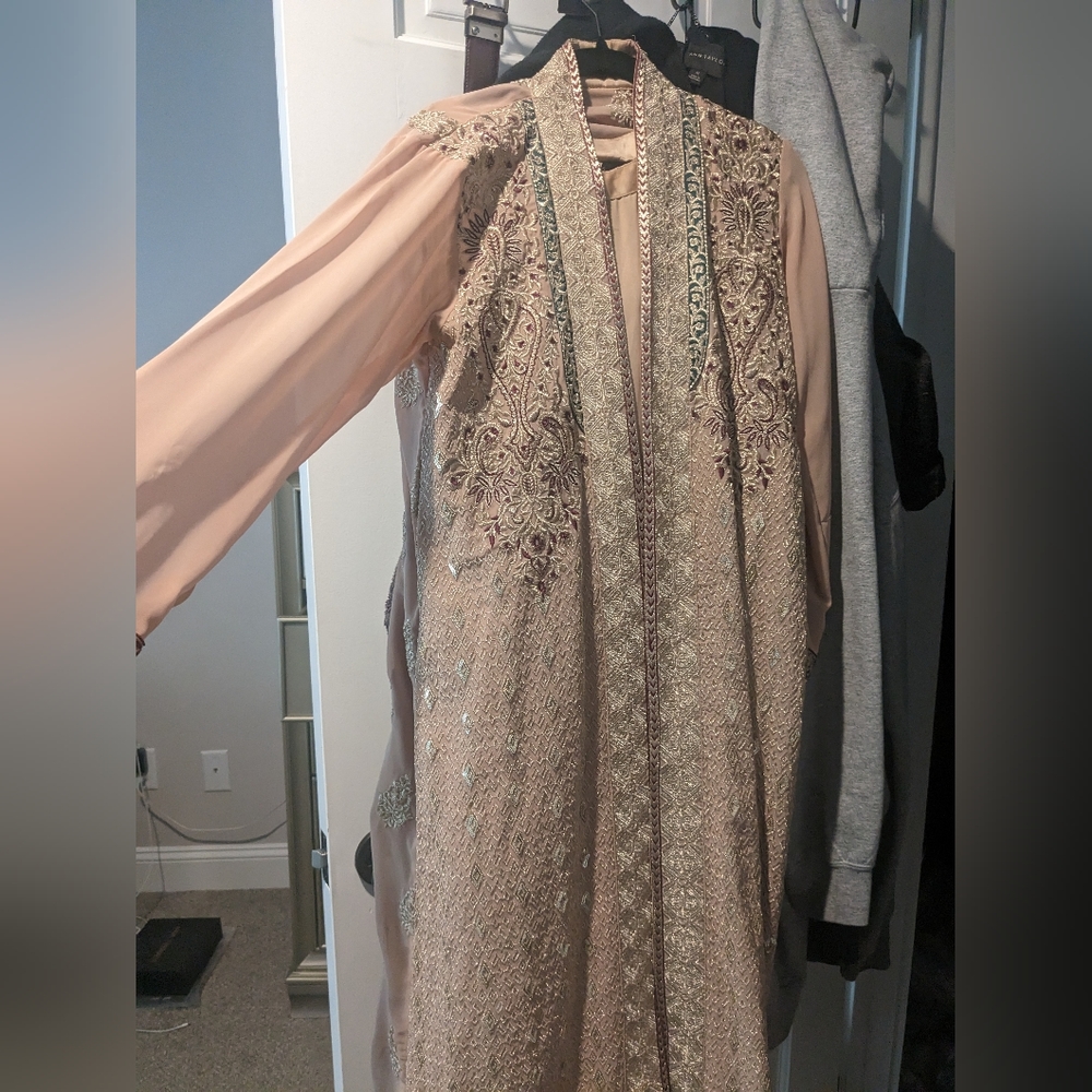 Pakistani party wear limelight gold